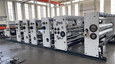 Máquina de impresión para cajas de cartón